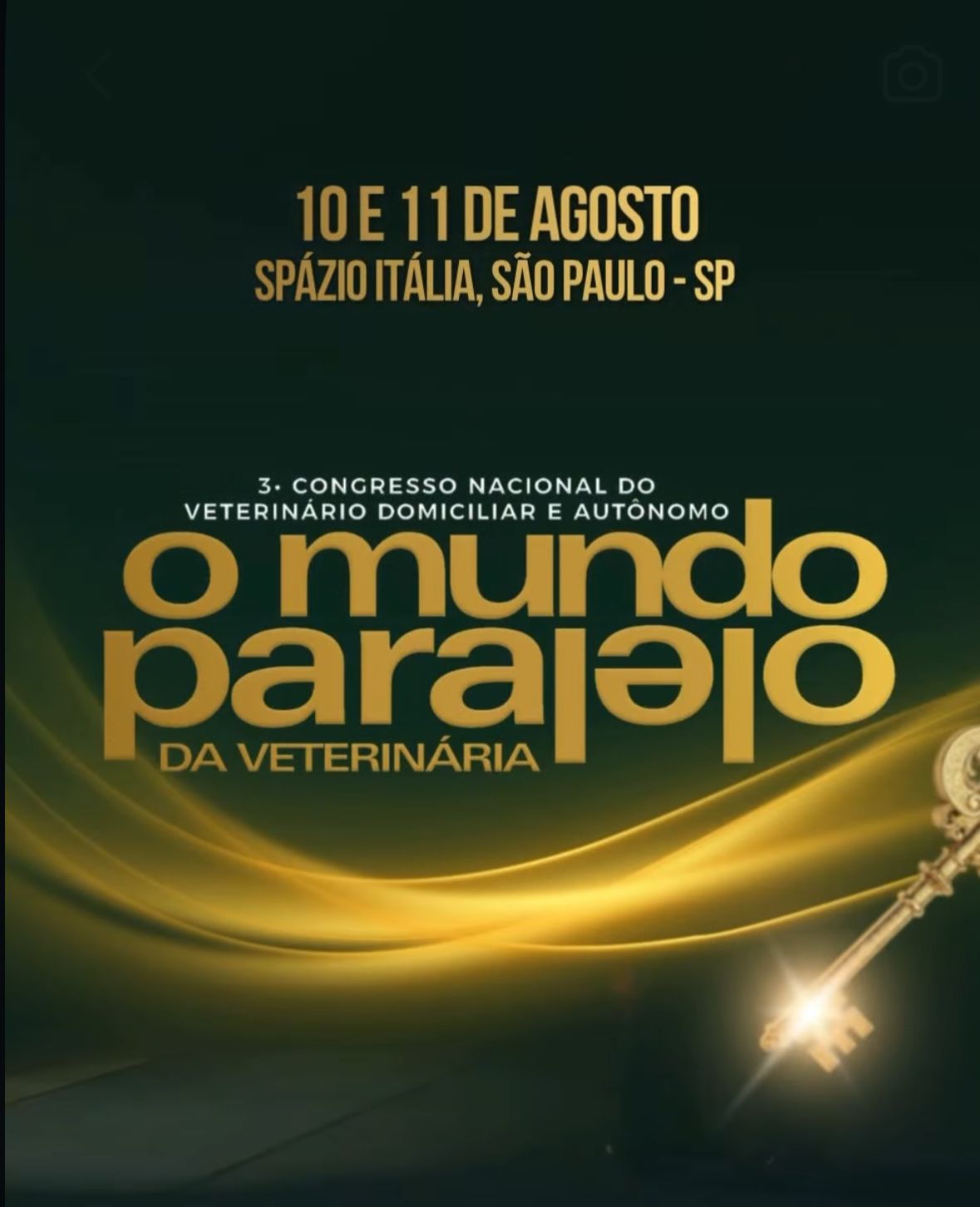 Arte de divulgação de O Mundo Paralelo | Casal Vet