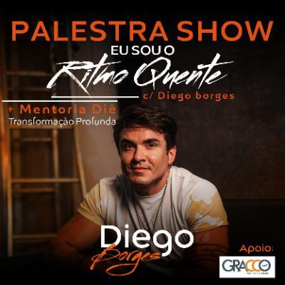 Arte de divulgação de PALESTRA SHOW “EM RITMO QUENTE”
