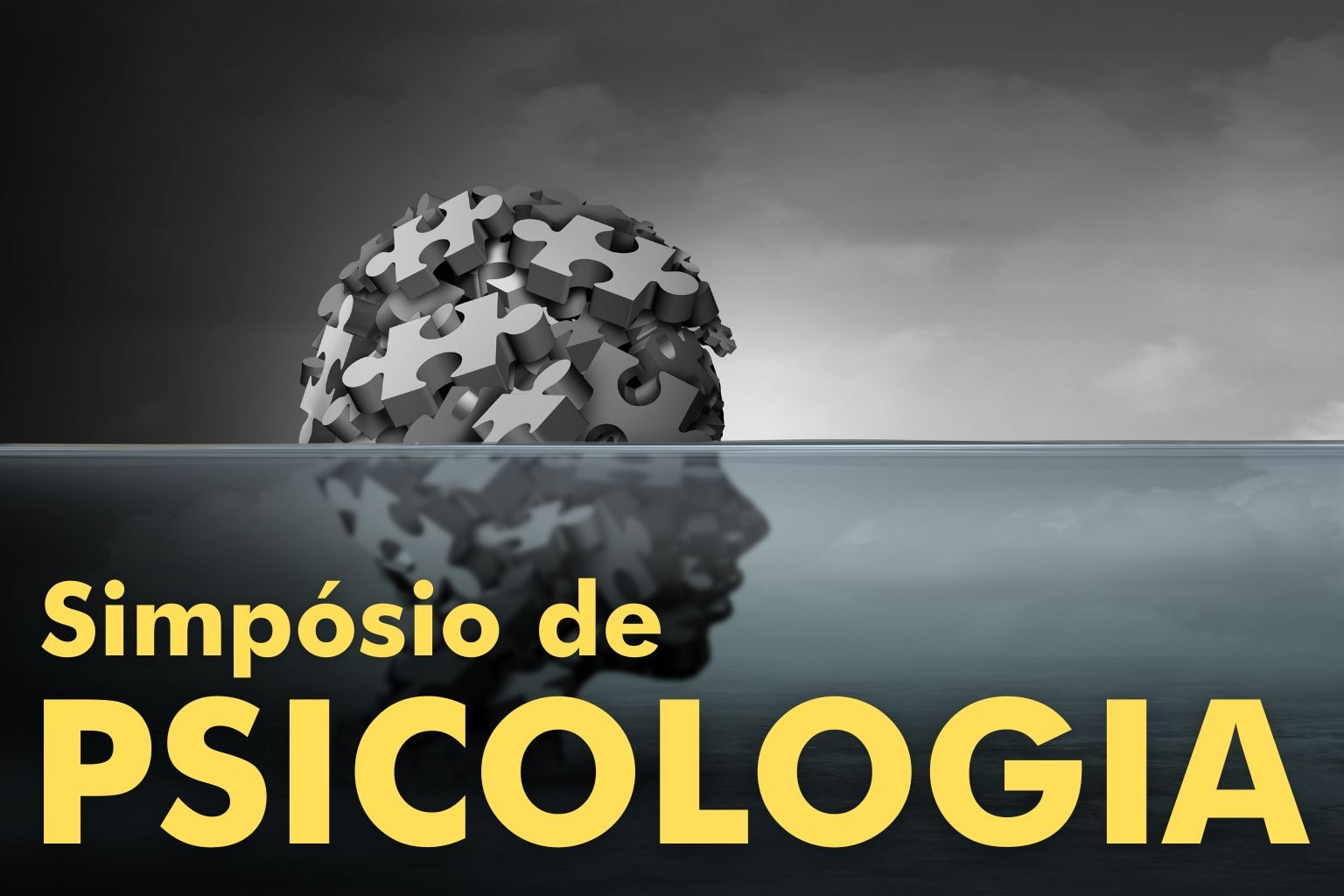 Arte de divulgação de Simpósio de Psicologia
