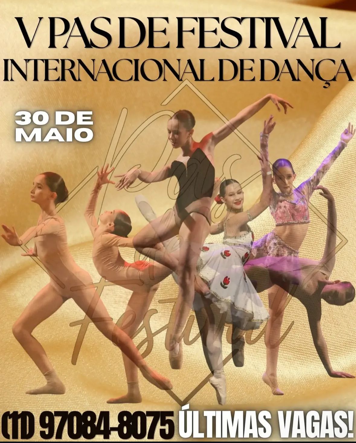Arte de divulgação de XIV Guapira Festival Internacional de Dança - Vida ao Corpo