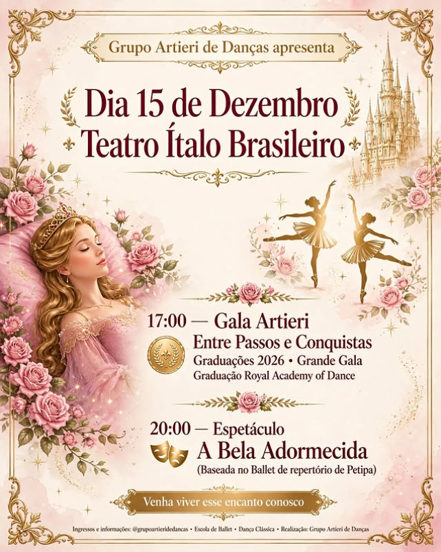 A Bela Adormecida | Artieri Danças